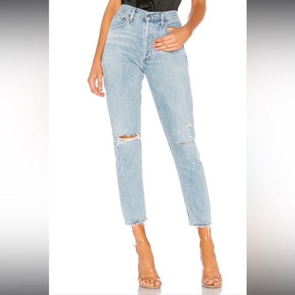 Agolde Denim - ❗️SOLD❗️Agolde Distressed Jamie High Rise Classic in Dakota Jeans Size 29